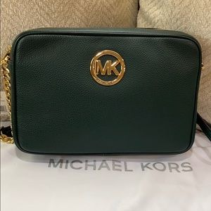 NWT Michael Kors Fulton Large EW Crossbody Bag